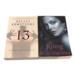 Kelley Armstrong Lot of 2 Books The Rising 13 International Bestseller Softcover